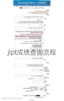 jlpt成绩查询流程