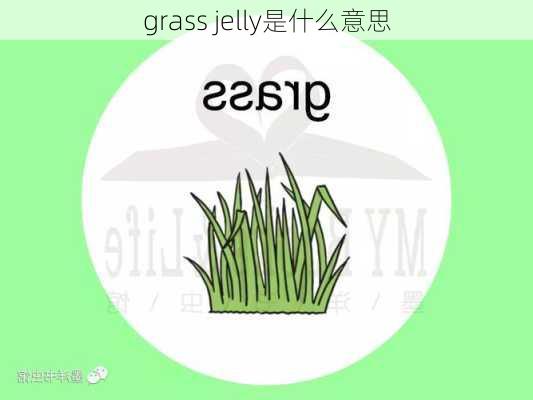 grass jelly是什么意思