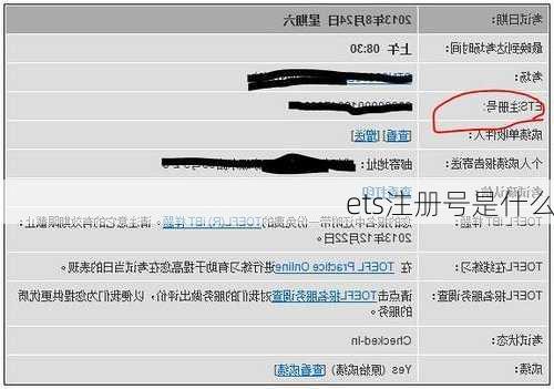 ets注册号是什么