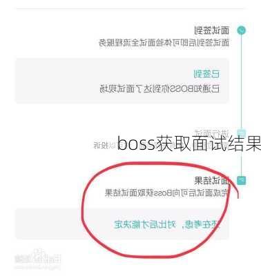 boss获取面试结果