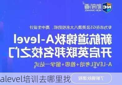 alevel培训去哪里找