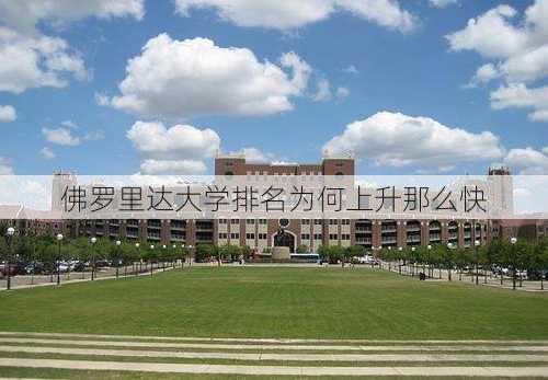 佛罗里达大学排名为何上升那么快