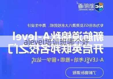 alevel培训班哪个好