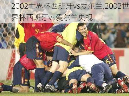 2002世界杯西班牙vs爱尔兰,2002世界杯西班牙vs爱尔兰央视