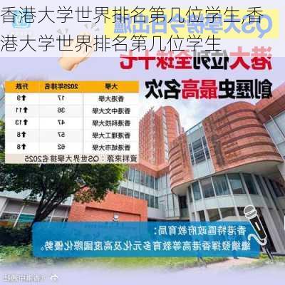 香港大学世界排名第几位学生,香港大学世界排名第几位学生