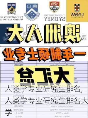 人类学专业研究生排名,人类学专业研究生排名大学