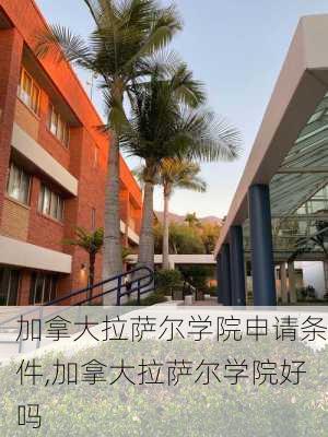 加拿大拉萨尔学院申请条件,加拿大拉萨尔学院好吗