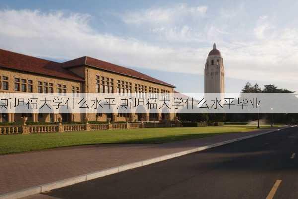 斯坦福大学什么水平,斯坦福大学什么水平毕业