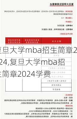 复旦大学mba招生简章2024,复旦大学mba招生简章2024学费