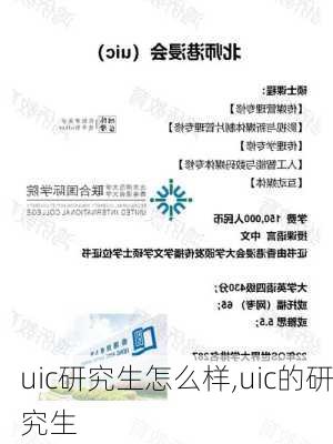 uic研究生怎么样,uic的研究生