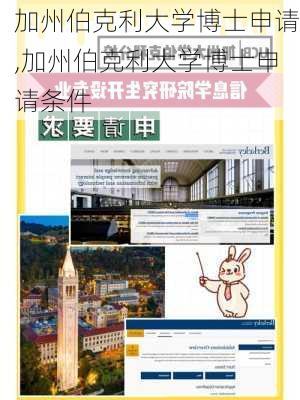 加州伯克利大学博士申请,加州伯克利大学博士申请条件