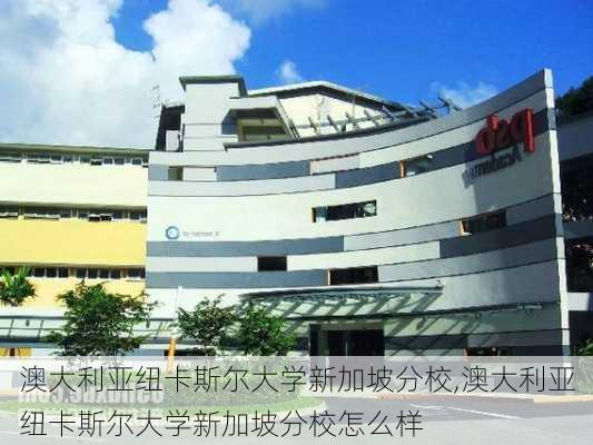 澳大利亚纽卡斯尔大学新加坡分校,澳大利亚纽卡斯尔大学新加坡分校怎么样