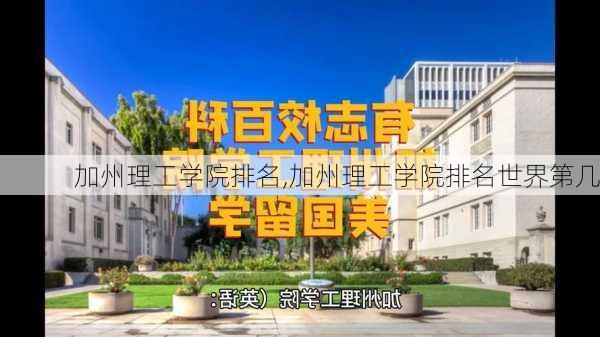 加州理工学院排名,加州理工学院排名世界第几