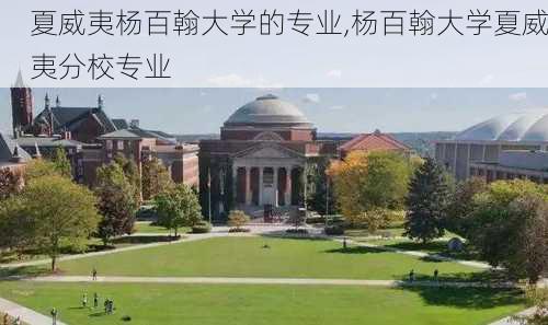 夏威夷杨百翰大学的专业,杨百翰大学夏威夷分校专业