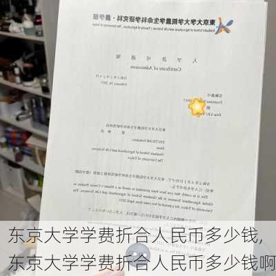 东京大学学费折合人民币多少钱,东京大学学费折合人民币多少钱啊