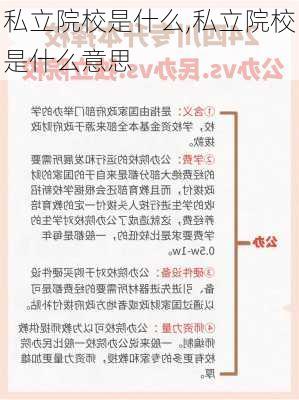 私立院校是什么,私立院校是什么意思