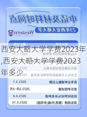 西安大略大学学费2023年,西安大略大学学费2023年多少