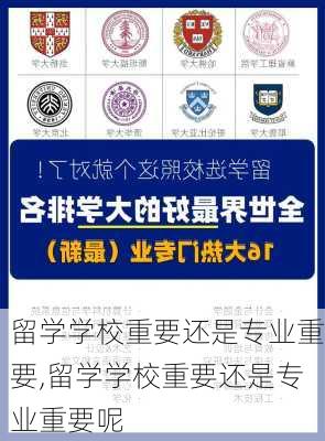 留学学校重要还是专业重要,留学学校重要还是专业重要呢