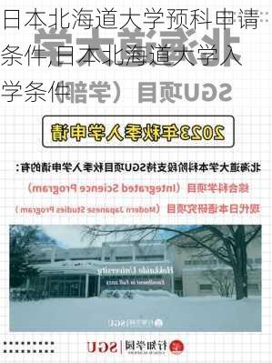 日本北海道大学预科申请条件,日本北海道大学入学条件