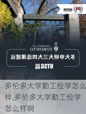 多伦多大学勤工俭学怎么样,多伦多大学勤工俭学怎么样啊