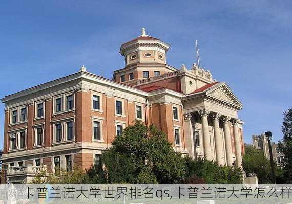 卡普兰诺大学世界排名qs,卡普兰诺大学怎么样