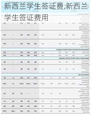 新西兰学生签证费,新西兰学生签证费用