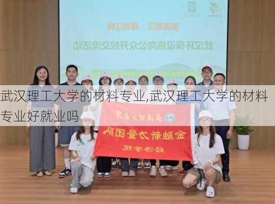 武汉理工大学的材料专业,武汉理工大学的材料专业好就业吗