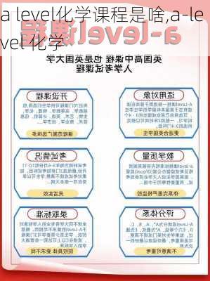 a level化学课程是啥,a-level 化学