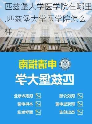 匹兹堡大学医学院在哪里,匹兹堡大学医学院怎么样