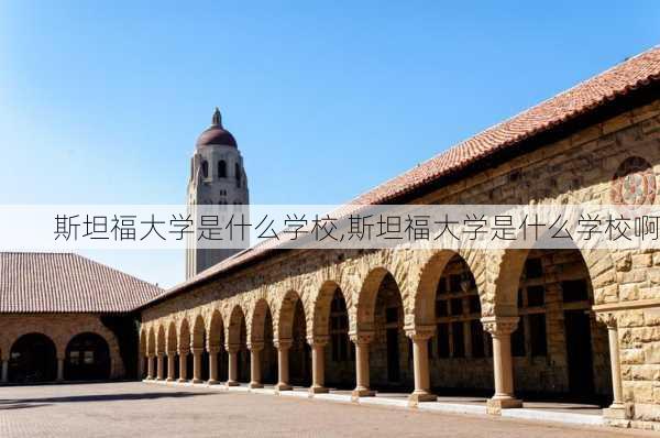 斯坦福大学是什么学校,斯坦福大学是什么学校啊