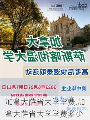 加拿大萨省大学学费,加拿大萨省大学学费多少