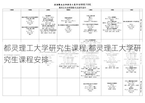 都灵理工大学研究生课程,都灵理工大学研究生课程安排