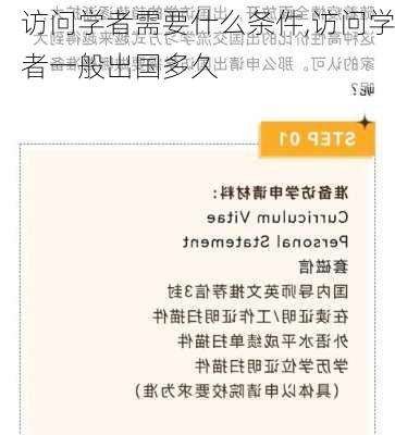 访问学者需要什么条件,访问学者一般出国多久