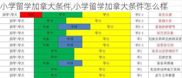 小学留学加拿大条件,小学留学加拿大条件怎么样