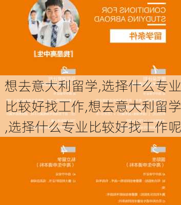 想去意大利留学,选择什么专业比较好找工作,想去意大利留学,选择什么专业比较好找工作呢