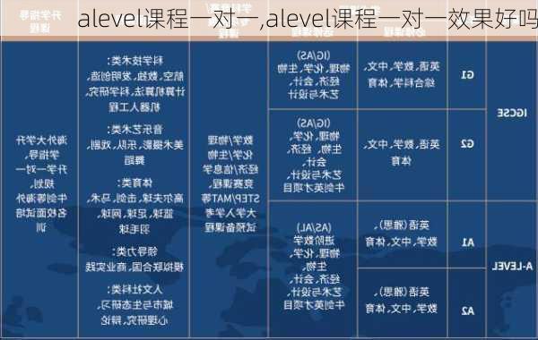 alevel课程一对一,alevel课程一对一效果好吗