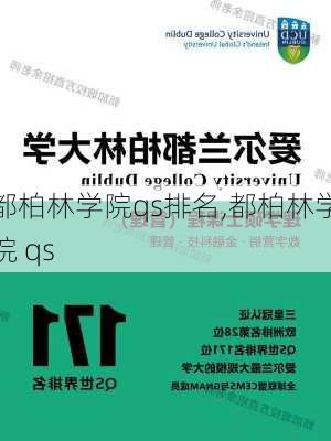 都柏林学院qs排名,都柏林学院 qs