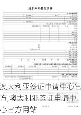 澳大利亚签证申请中心官方,澳大利亚签证申请中心官方网站