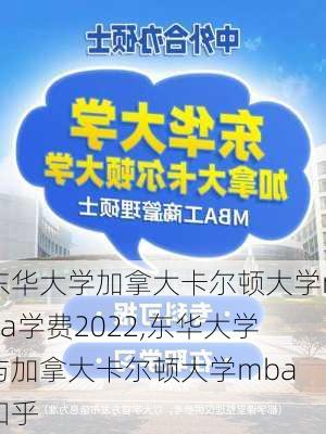 东华大学加拿大卡尔顿大学mba学费2022,东华大学与加拿大卡尔顿大学mba 知乎