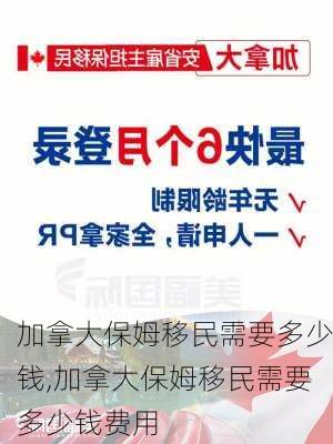 加拿大保姆移民需要多少钱,加拿大保姆移民需要多少钱费用