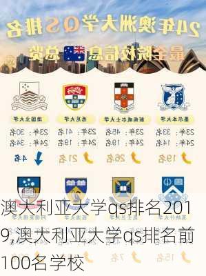 澳大利亚大学qs排名2019,澳大利亚大学qs排名前100名学校