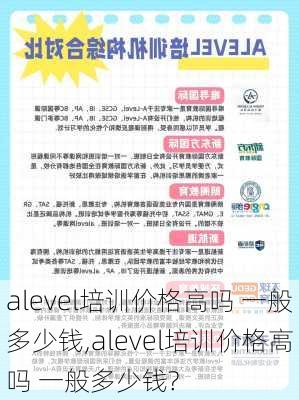 alevel培训价格高吗 一般多少钱,alevel培训价格高吗 一般多少钱?