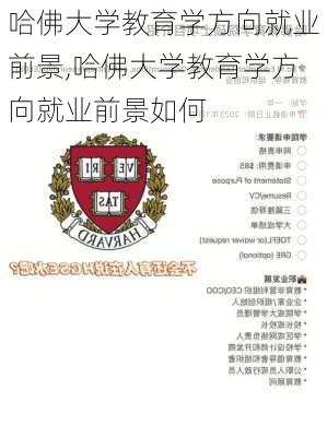 哈佛大学教育学方向就业前景,哈佛大学教育学方向就业前景如何