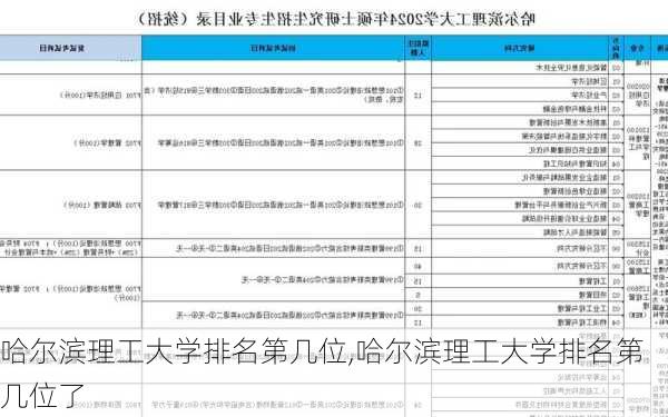 哈尔滨理工大学排名第几位,哈尔滨理工大学排名第几位了