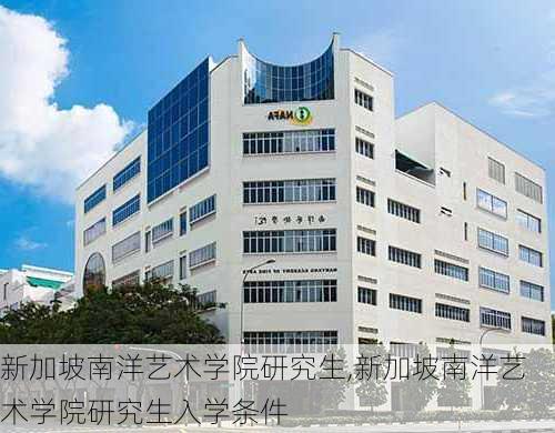 新加坡南洋艺术学院研究生,新加坡南洋艺术学院研究生入学条件