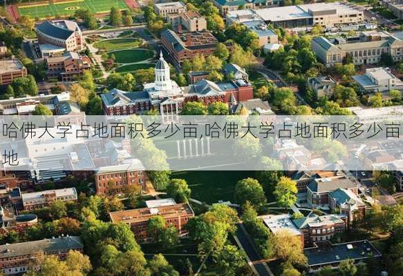 哈佛大学占地面积多少亩,哈佛大学占地面积多少亩地