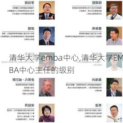 清华大学emba中心,清华大学EMBA中心主任的级别