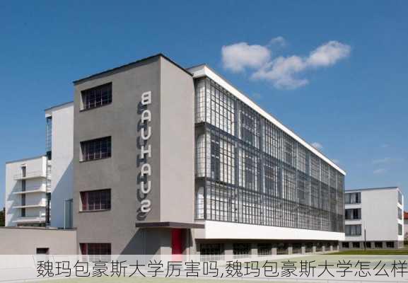 魏玛包豪斯大学厉害吗,魏玛包豪斯大学怎么样