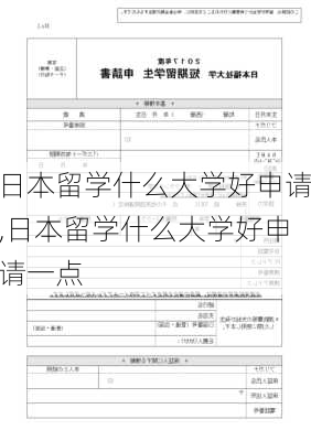 日本留学什么大学好申请,日本留学什么大学好申请一点