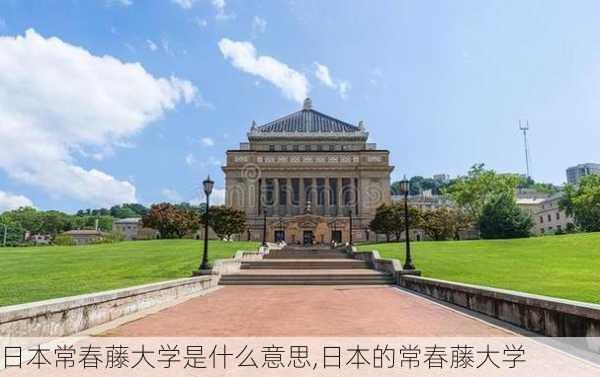 日本常春藤大学是什么意思,日本的常春藤大学